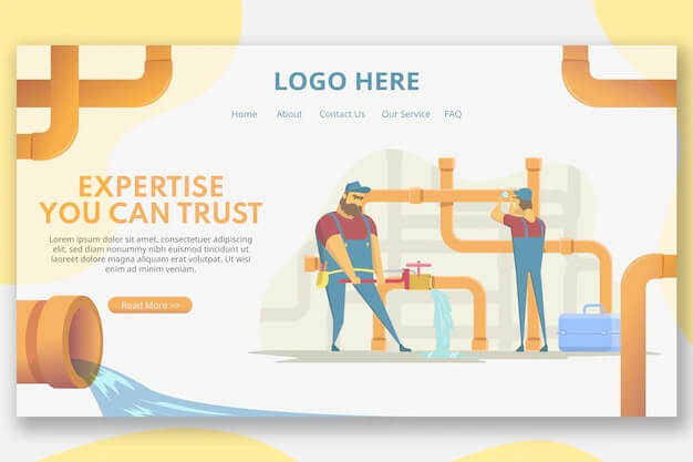 Tips for Building a Great Plumbing Landing Page