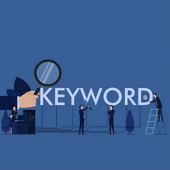 Business team search keyword