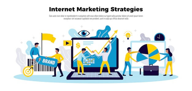 Internet Marketing Strategy poster