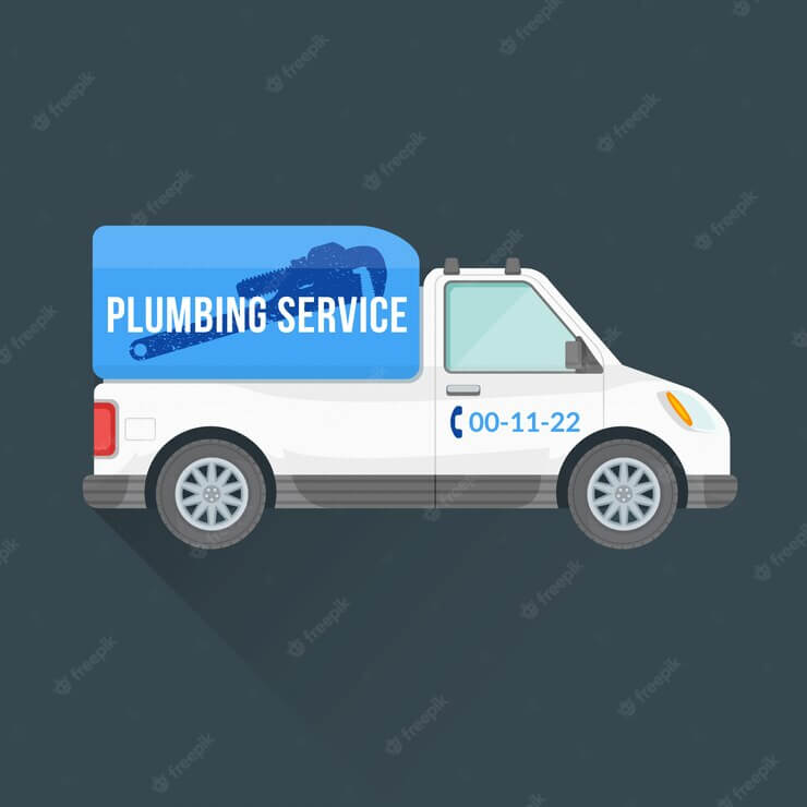 Company vehicles like vans are a perfect marketing opportunity for plumbing contractors