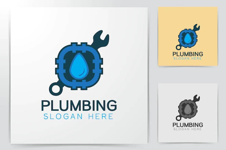 Unique Logo for Your Plumbing Website