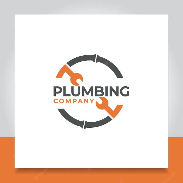 Simplicity is everything when it comes to designing a great plumbing company logo