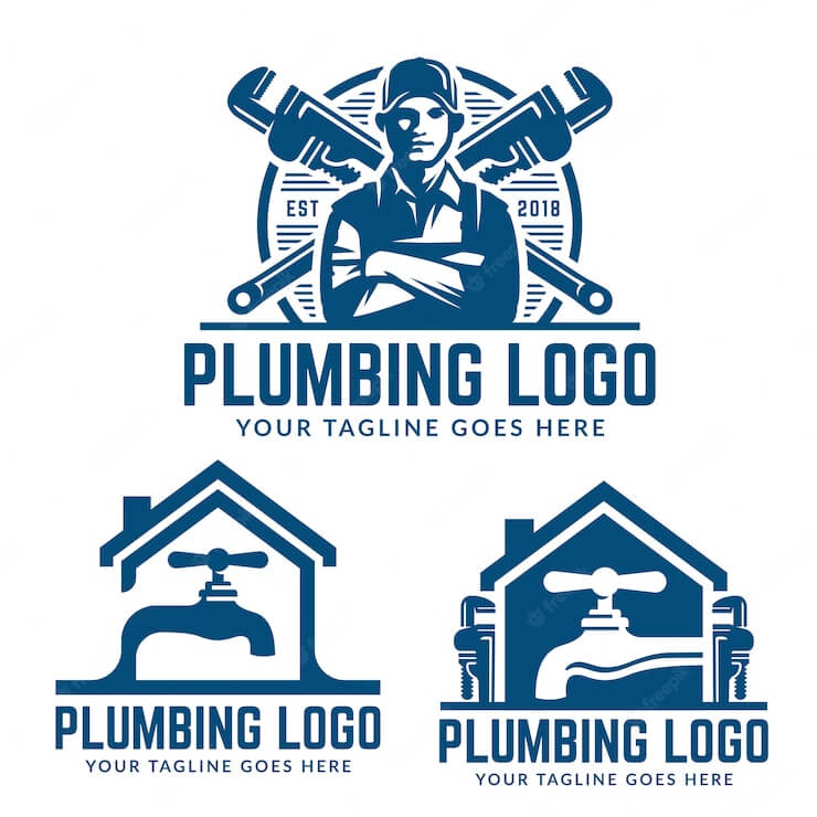 Taglines and logos help prospects or clients to remember your plumbing company.