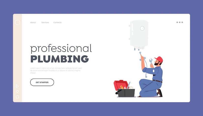 Hiring a vibrant online presence is vital for your plumbing business.